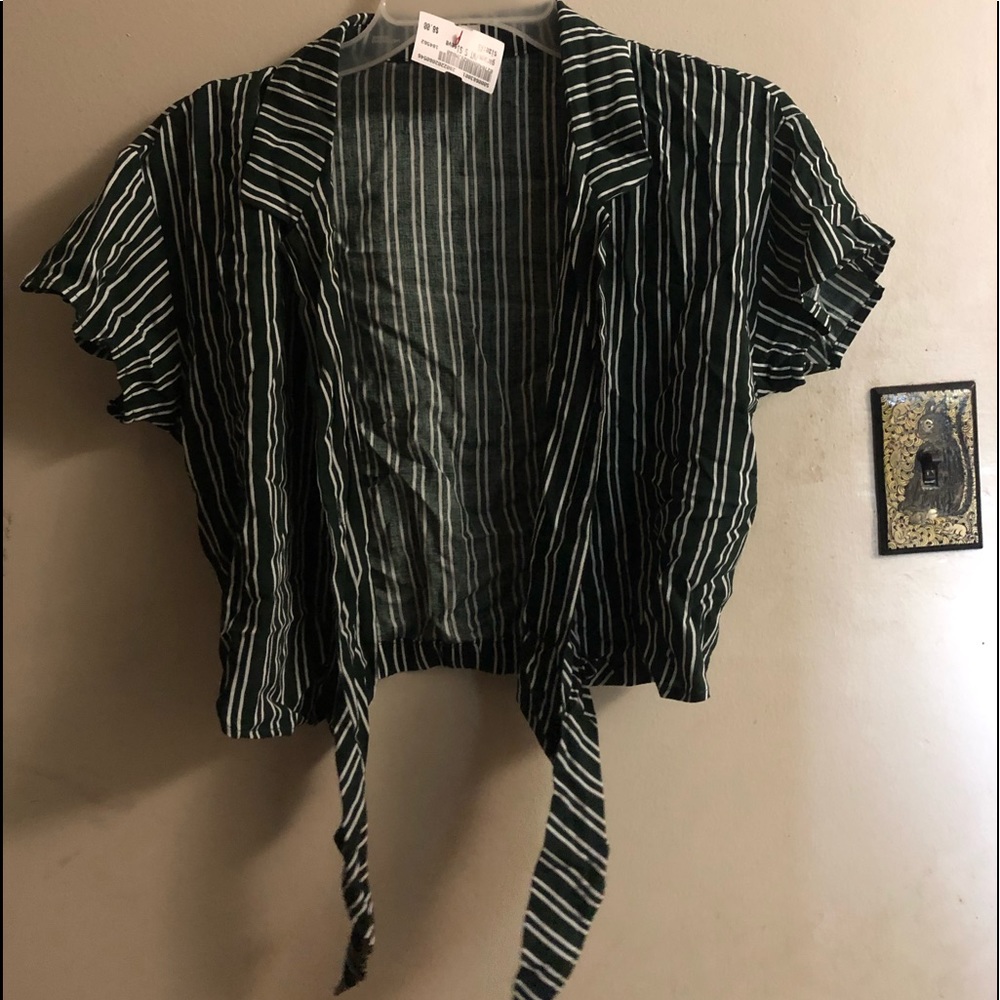 Tie up t-shirt